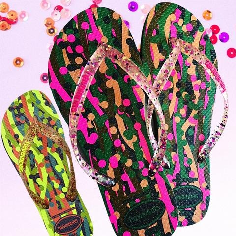 Chinelo Havaianas Top Confete adulto-unissex na Amazon