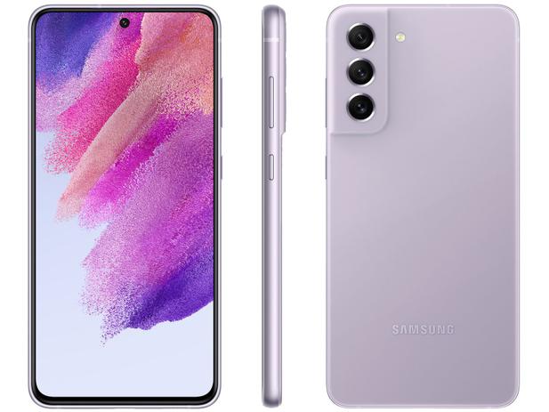 Smartphone Samsung Galaxy S21 FE 128GB Violeta 5G – 6GB RAM Tela 6,4” Câm. Tripla + Selfie 32MP na Magazine Luiza