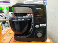 Batedeira Planetária Philco Preta 500W – PHP500 Turbo 12 Velocidades 110V na Magazine Luiza