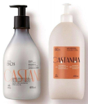 Conjunto Polpa Desodorante Hidratante Para o Corpo Castanha Ekos – 400ml na Natura