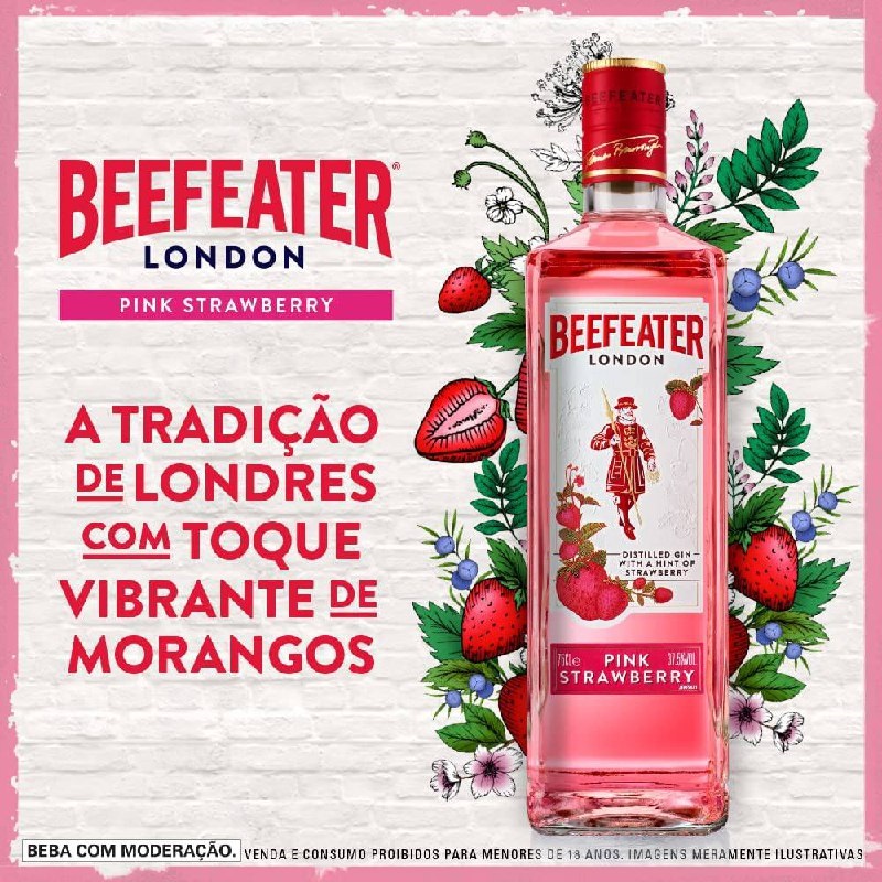Gin Beefeater Pink 750 Ml na Amazon