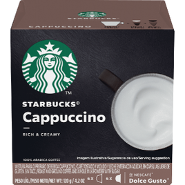 Capsulas Nescafé Dolce Gusto Starbucks na Dolce Gusto