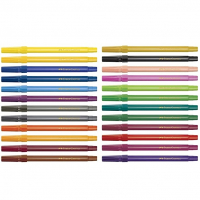 Canetinha Hidrográfica 24 Cores, Faber-Castell na Amazon