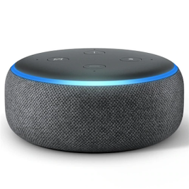 Smart Speaker Amazon Echo Dot 3ª Geração com Alexa na Ponto