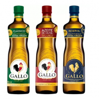Kit Azeite De Oliva Gallo 3 Unidades - Tipo Único 500ml + Clássico 500ml + Reserva 500ml na Magazine Luiza