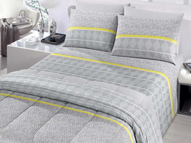 Jogo de Cama King Santista 100% Algodão – Royal Plus Chade Cinza 4 Peças – Magazine na Magazine Luiza