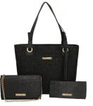 Kit Bolsa Ilhós mais Corrente e Carteira na Amazon