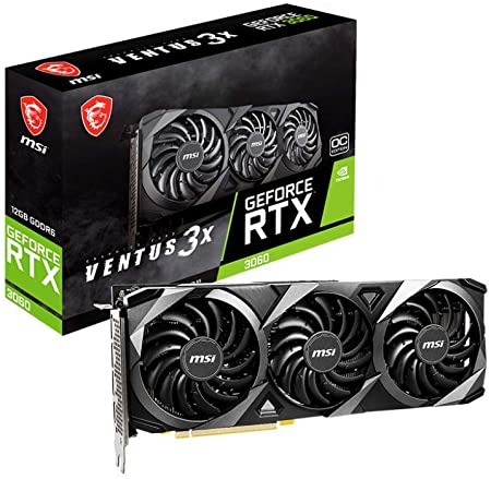 Placa de Vídeo MSI GeForce RTX 3070 VENTUS 3X OC, LHR, 8GB, GDDR6, DLSS, Ray Tracing na Terabyte Shop