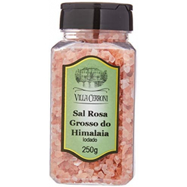 2 Unidades de Sal do Himalaia Rosa Grosso Villa Cerroni 250g na Amazon