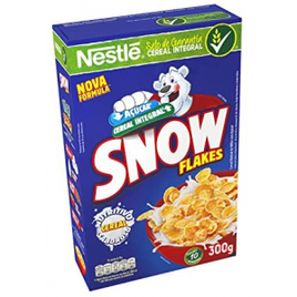 3 Unidades de Cereal Matinal Snow Flakes 300g cada na Amazon