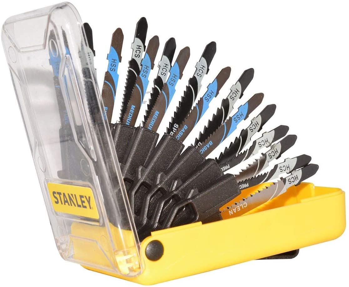 STANLEY Jogo De Lâminas Serra Tico Tico Com 16 Peças STA9310 na Amazon