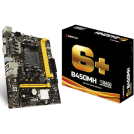 Placa Mãe Biostar B450MH Chipset B450 AMD AM4 mATX DDR4 na Terabyte Shop