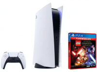 PlayStation 5 2020 Nova Geração 825GB 1 Controle – Sony + Lego Star Wars: O Despertar da Força PS4 na Magazine Luiza