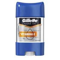 Desodorante Antitranspirante Em Barra Gillette - Hydra Gel Vitamina E Masculino 82g na Magazine Luiza