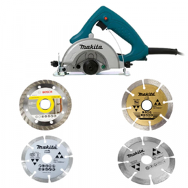 Serra Marmore 4.3/8 1450w Profissional Makita 4100NH2Z + kit disco na Ponto