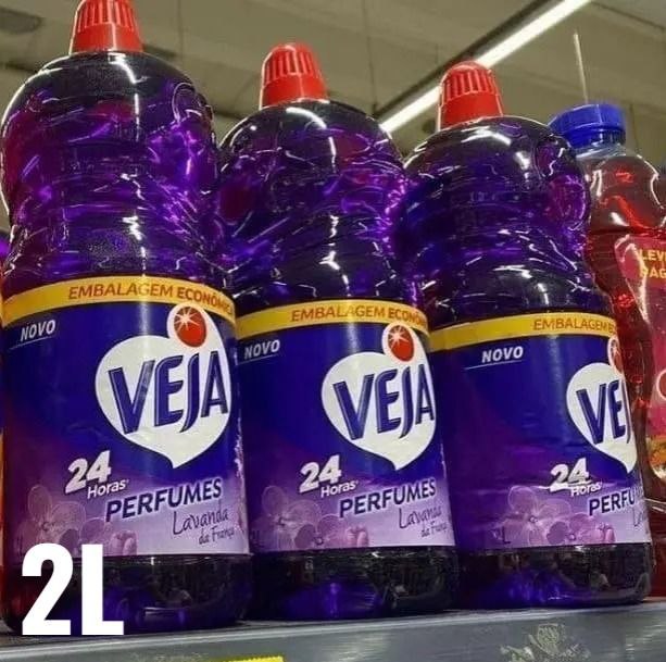 Limpador Perfumado Veja Lavanda da França – 2L na Amazon