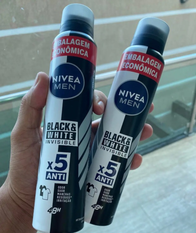 NIVEA Men Desodorante Antitranspirante Aerosol Dry Impact 200ml na Amazon