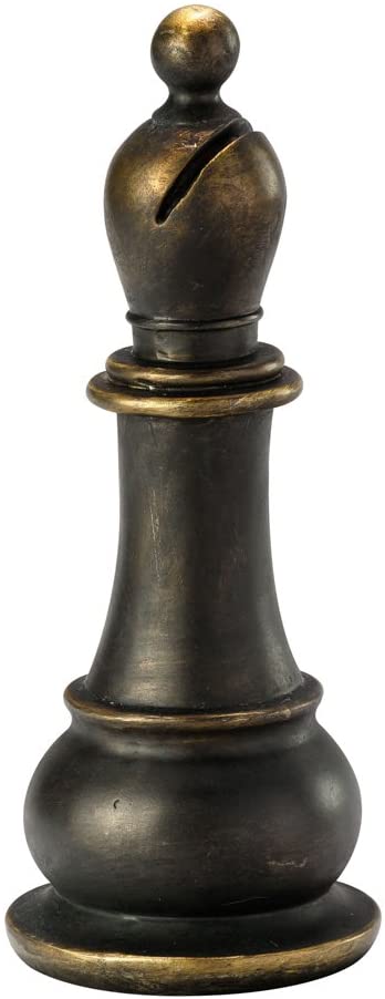 Bispo Decorativo de Poliresina Lyor Preto 9.5 x 24 cm na Amazon