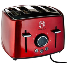 Torradeira 4 Pães Premium 1600W 220V MasterChef TO3004V/02 Vermelho na Amazon