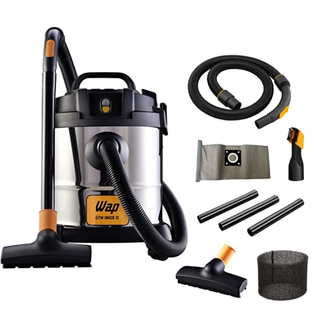 Aspirador de Água e Pó, WAP, GTW Inox 12, Prata/Preto, 110V na Amazon
