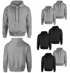 Kit 2 Blusas Moletom Masculina Liso Algodão com Capuz e Bolso Canguru Casaco Moleton Blusas na Amazon
