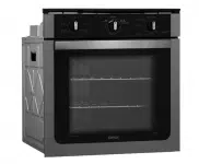 Forno Elétrico de Embutir Consul Grill com Timer – 84L Preto e Prata COB84 ARBNA na Magazine Luiza