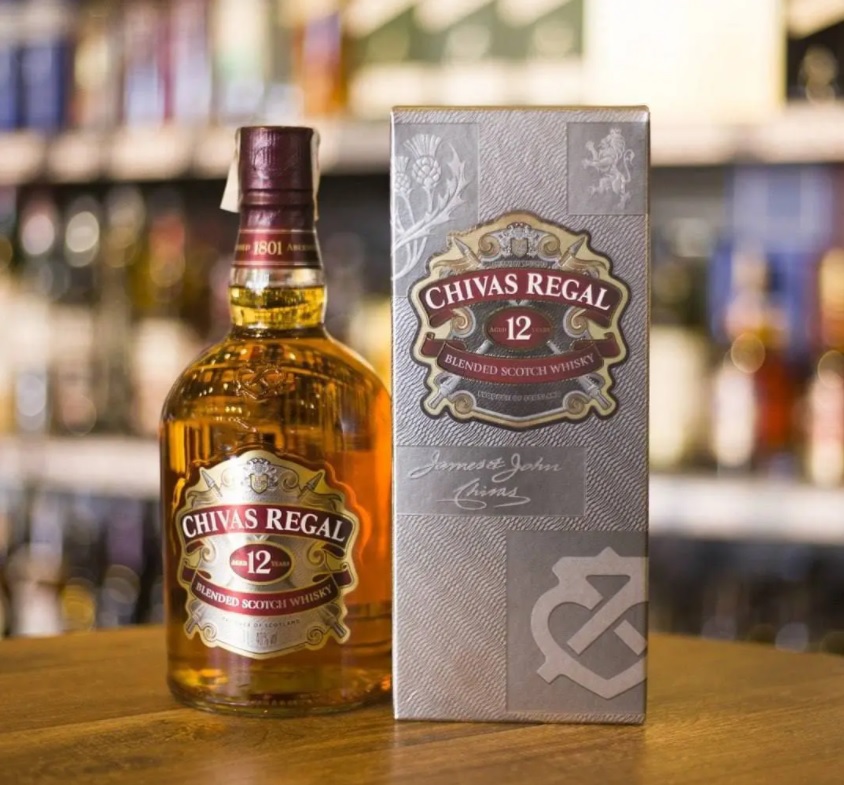 Whisky Chivas Regal 12 Anos, 1L na Amazon