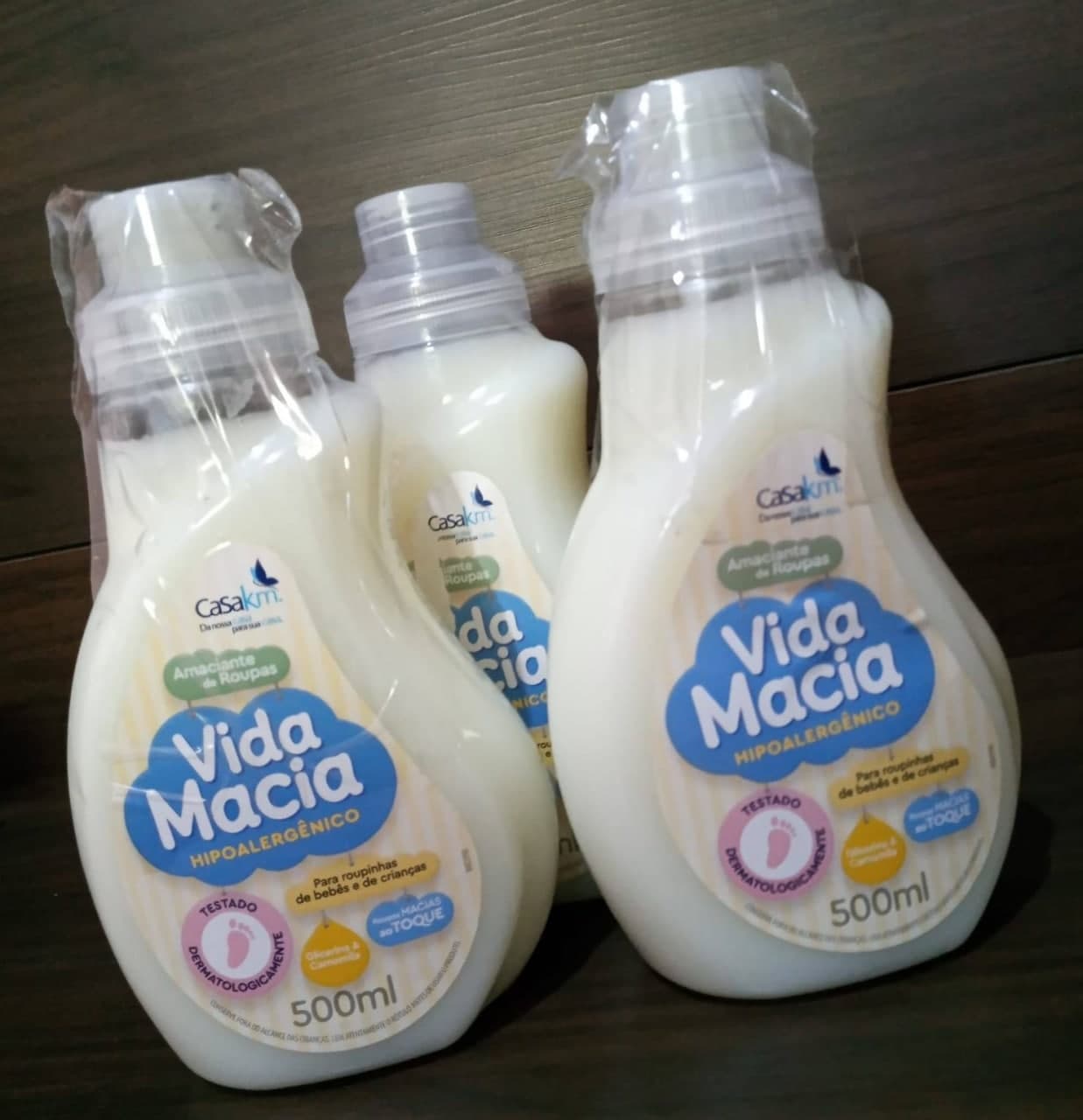 Amaciante Vida Macia Glicerina & Amêndoas 500ml na Amazon