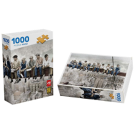 Quebra Cabeças Grow Almoço em Nova York - 1000 Peças na Shopee