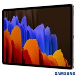 Tablet Samsung Galaxy Tab S7 Pen Bronze com 11″, Wi-Fi, Android 10, Processador Octa-Core 3.09 GHz e 256 GB na Fastshop