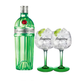 Combo Gin Tanqueray Ten 750ml + 2 Taças na The Bar