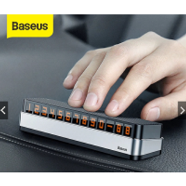Adesivo De Cartão De Número De Telefone/Estacionamento Temporário - Baseus na Shopee
