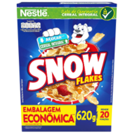 2 Unidades Cereal Matinal Snow Flakes - 620g na Amazon