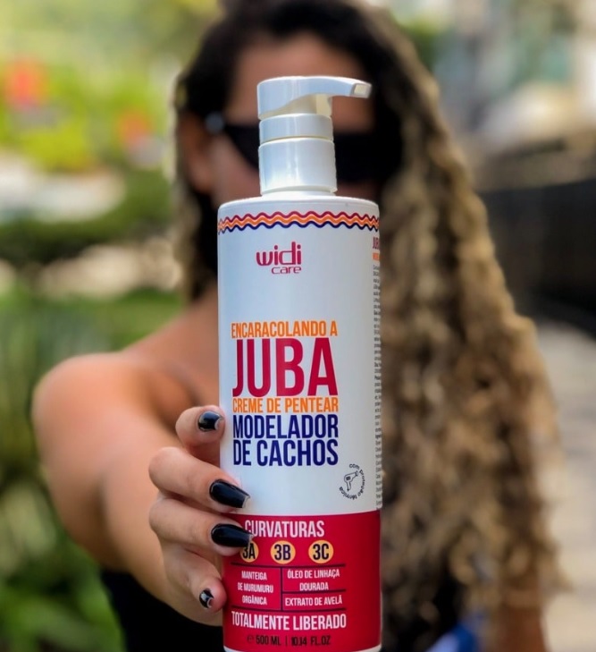 Widi Care Creme de Pentear Encaracolando a Juba, Branco, 500ml na Amazon