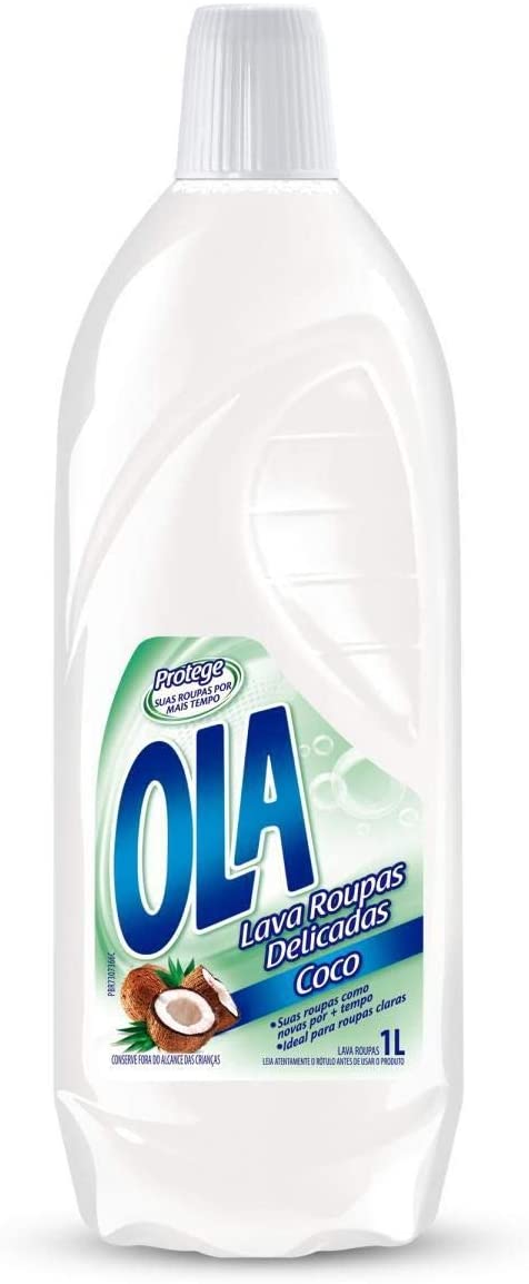 10 Unidades – Lava Roupas Ola 1000ml na Amazon