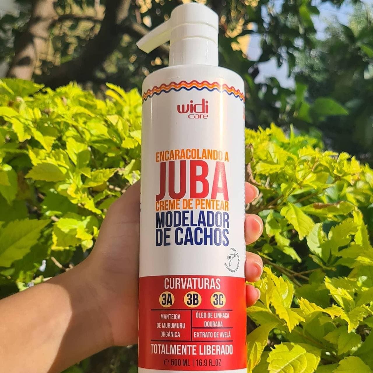 Widi Care Creme de Pentear Encaracolando a Juba, Branco, 500ml na Amazon