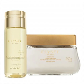 Combo Elysée Blanc: Creme Acetinado Hidratante + Óleo Desodorante Corporal - O Boticário na oBoticário