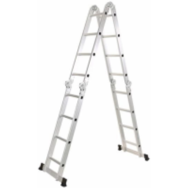 Escada Articulada Multifuncional 4x4 Alumínio Prizi 16 Degraus 4.47m na Americanas