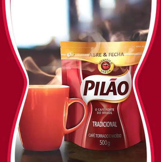 Café Pilão Torrado e Moído Tradicional Abre e Fecha 500g na Extra