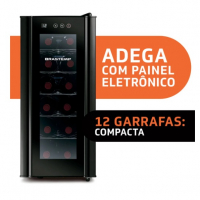 Adega Brastemp 12 Garrafas Com Painel Touch - BZC12BE na Compra Certa