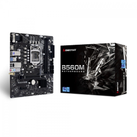 Placa Mãe Biostar B560MH-E 2.0 Chipset B560 Intel LGA 1200 mATX DDR4 na Terabyte Shop