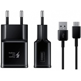 Carregador de Parede USB-C Samsung Fast Charge - EP-TA20BBBCGBR - 15W na Amazon