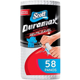2 Pacotes - Pano de Limpeza Scott Duramax Reutilizável - 58 Unidades na Amazon
