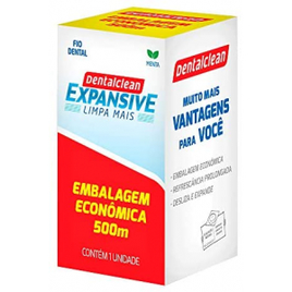 2 Unidades Fio dental Profissional Dentalclean Expansive - 500m na Amazon