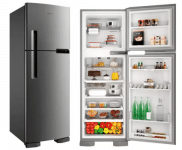 Geladeira/Refrigerador Brastemp Frost Free Duplex – 375L BRM44 HKANA na Magazine Luiza