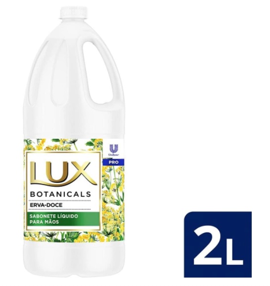 Sabonete Líquido para as Mãos Erva-Doce Lux Pro Botanicals Frasco 2l, Lux na Amazon