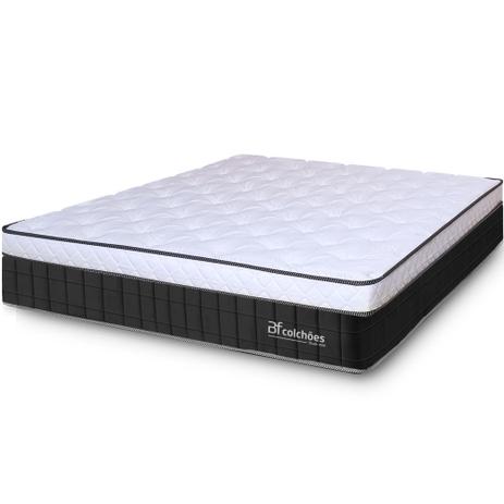 Colchão Queen Pillow Top de Espuma Viscoelástica e D33 com Molas Ensacadas 158x198x26cm Bf Colchões – Magazine na Magazine Luiza