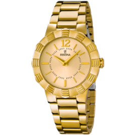 Relógio Festina Feminino Aço Dourado F16732/2 05 ATM na Vivara