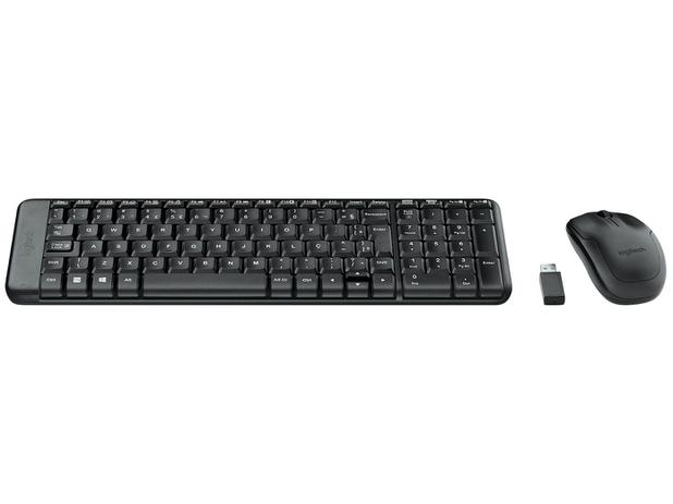 Kit Teclado e Mouse Sem Fio Logitech MK220 – Magazine na Magazine Luiza