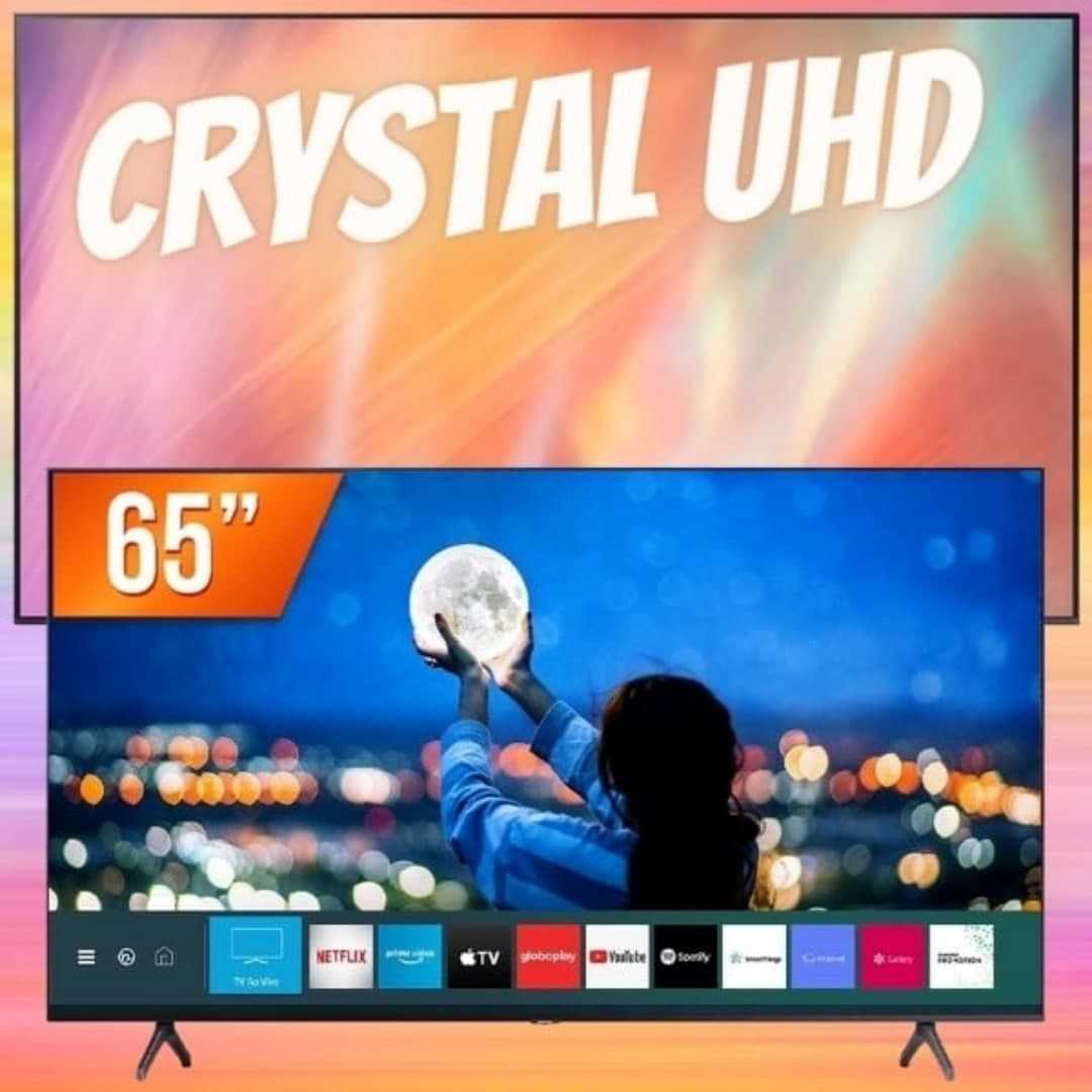 Smart TV Samsung 65 LED Crystal Ultra HD 4K Wi-Fi USB - LH65BEAHVGGXZD na Amazon
